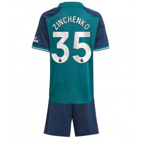 Arsenal Oleksandr Zinchenko #35 3rd Trikot 2023-24 Kurzarm (+ kurze hosen)